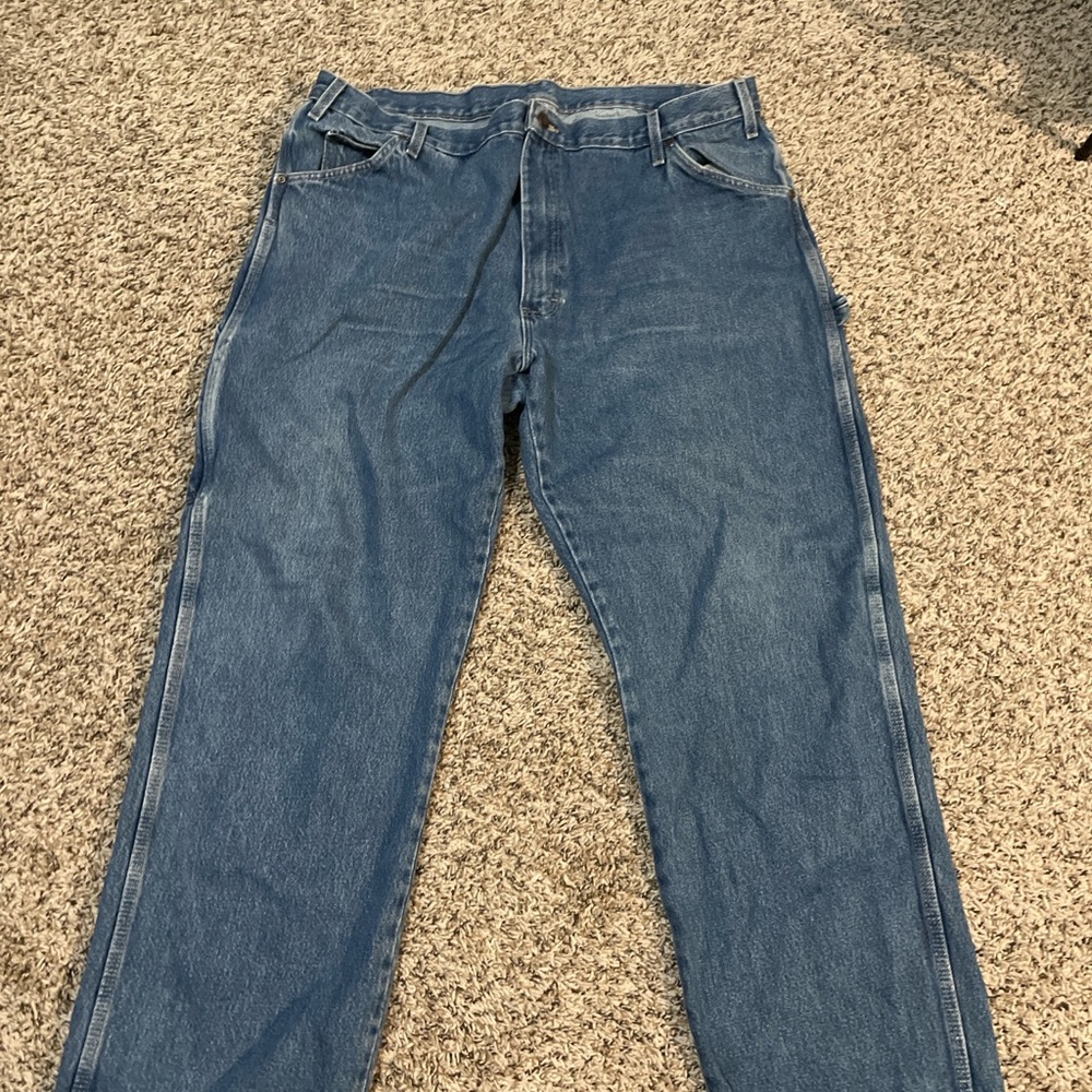 Dickies Men's Straight Blue Pants